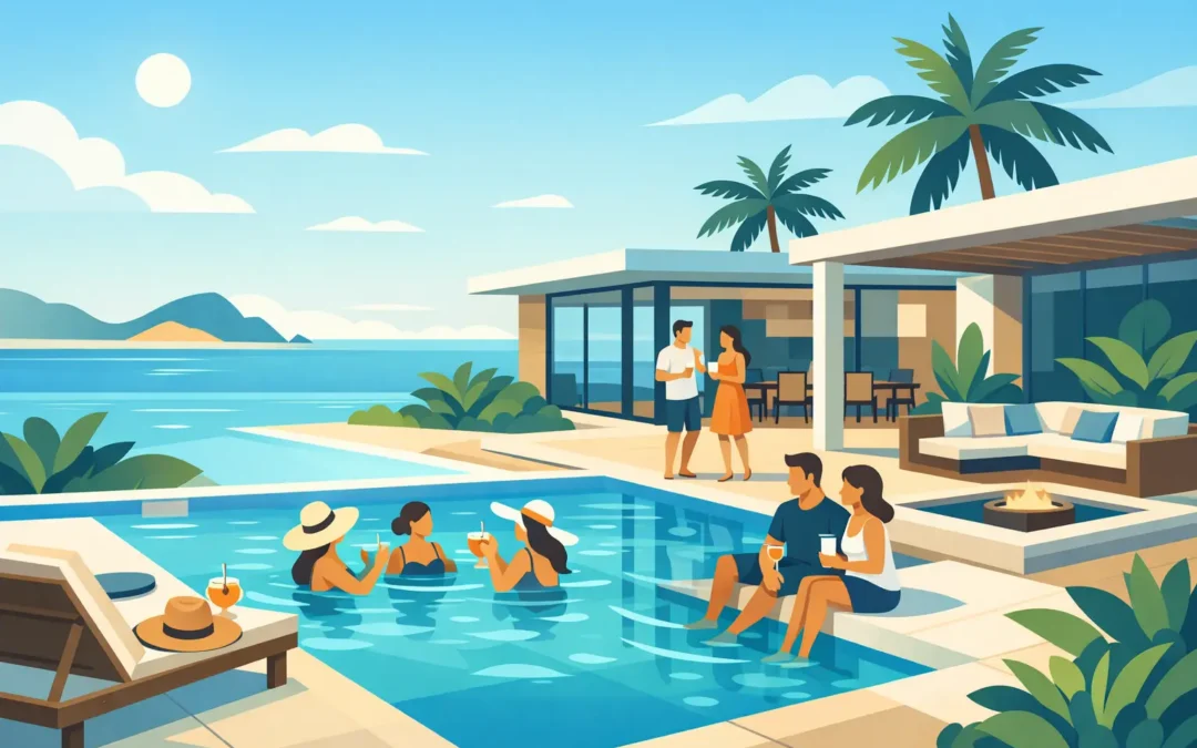 Private Pool Villa Aruba for Unforgettable Groups