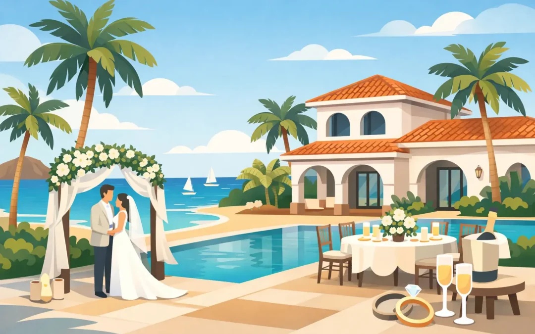 Aruba Villa Wedding Venue for Private Celebrations